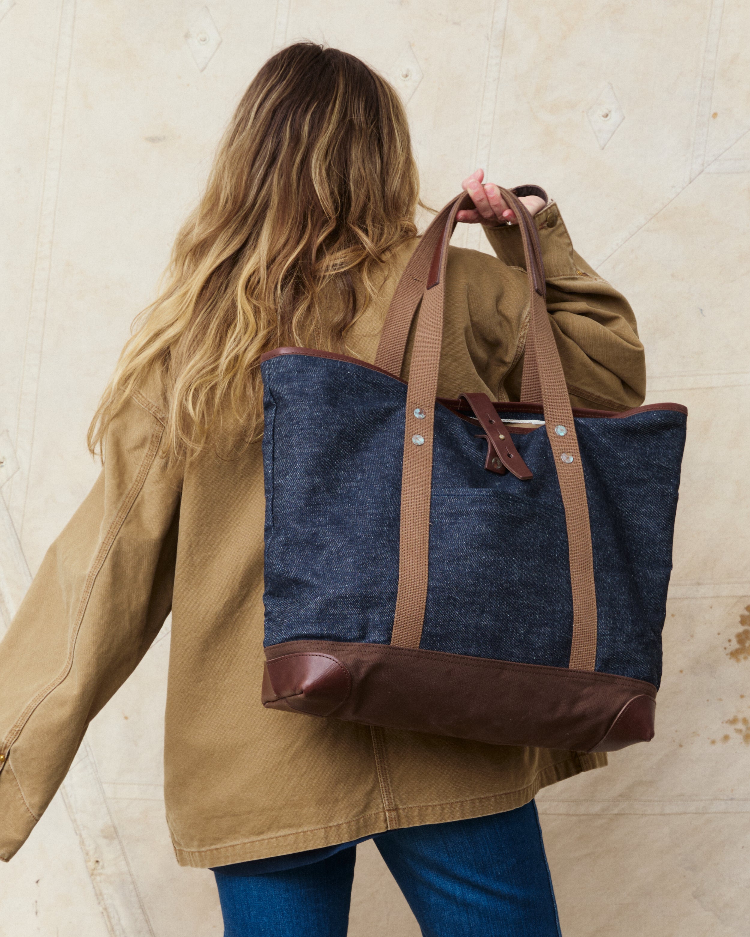 Warehouse & Co Indigo Denim 5212 Tote Bag – Second Sunrise