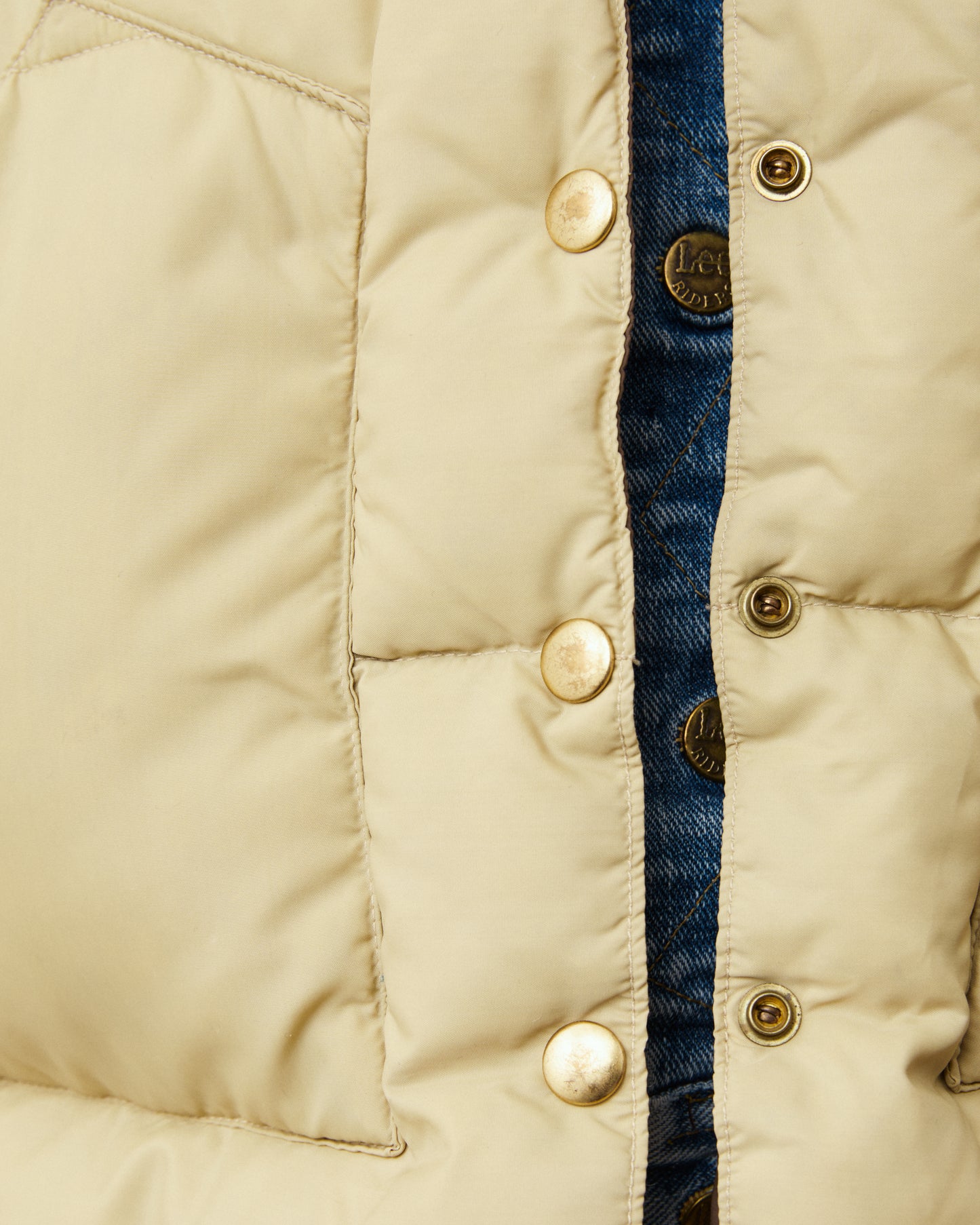 Vintage 70's Women's Rocky Mountain Featherbed Nylon Down Vest Size 9/10