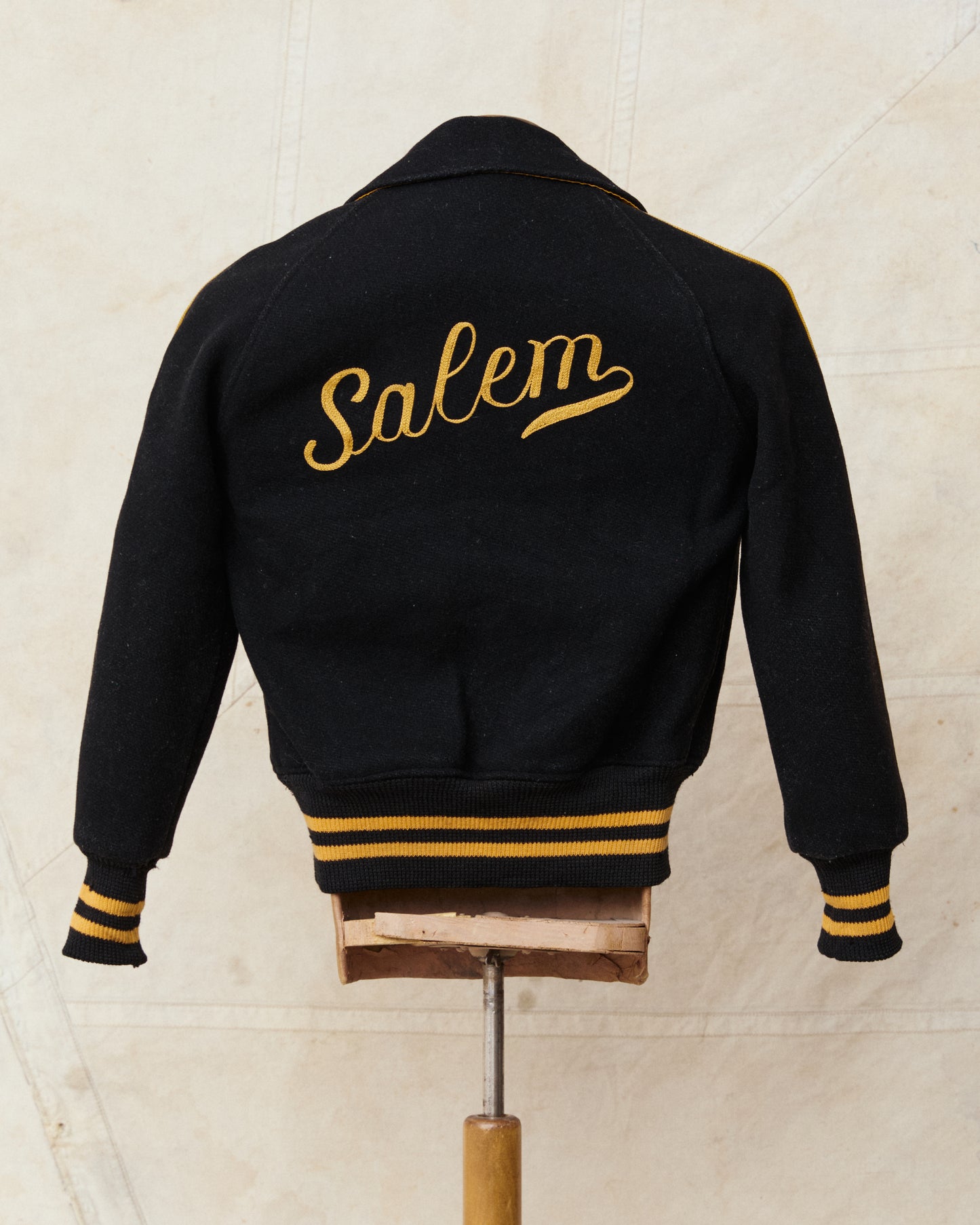 Vintage 1962 Salem Rubber Co Wool Varsity Jacket Small