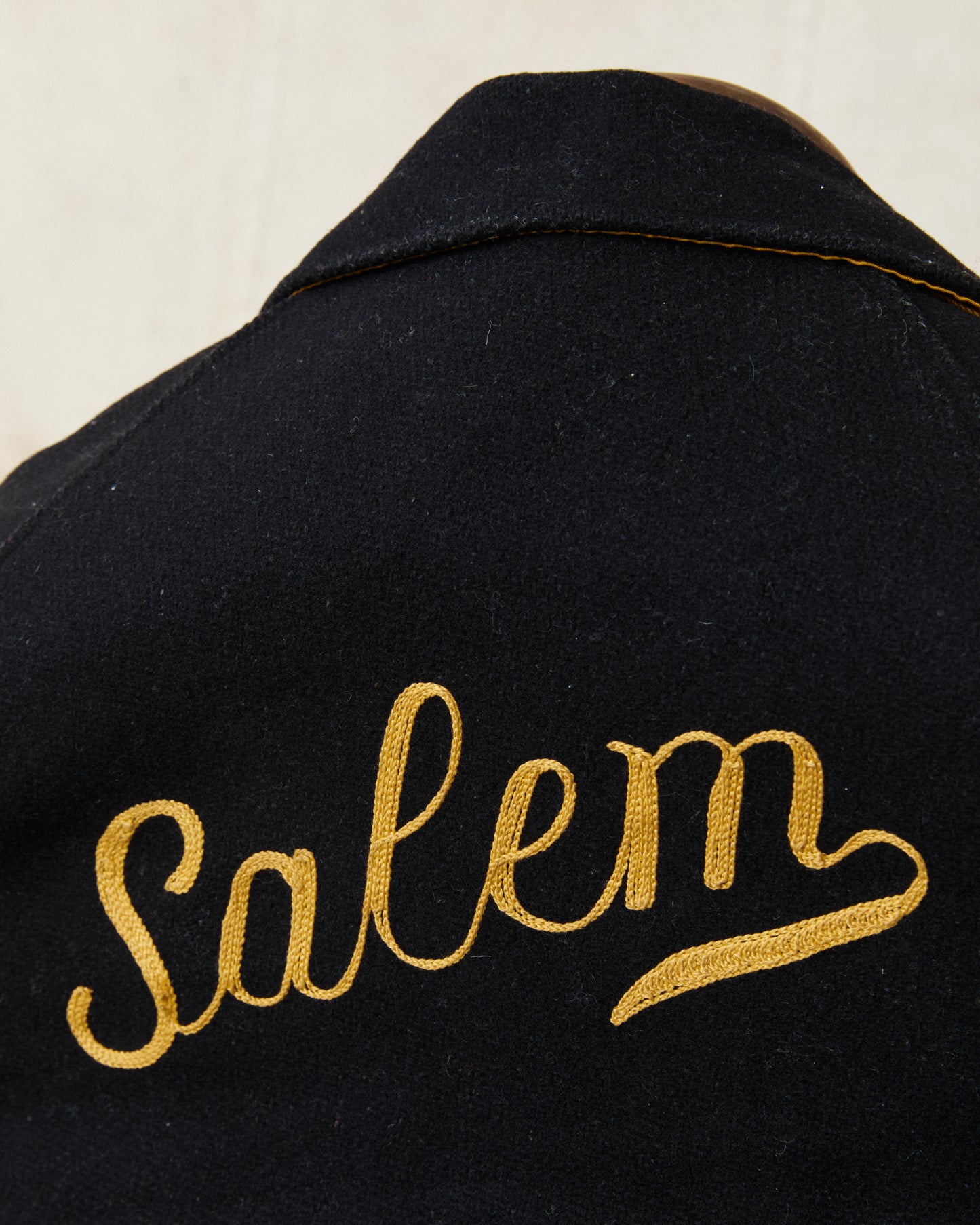 Vintage 1962 Salem Rubber Co Wool Varsity Jacket Small