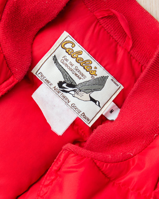 Vintage 70/80's Cabelas Down Puffer Vest M