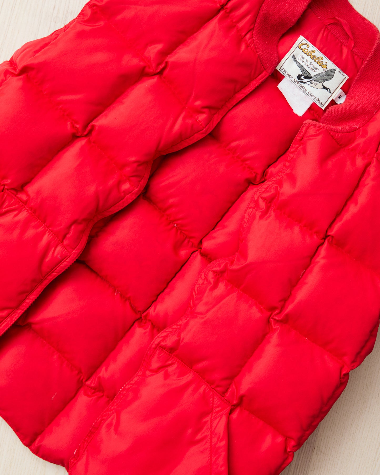 Vintage 70/80's Cabelas Down Puffer Vest M