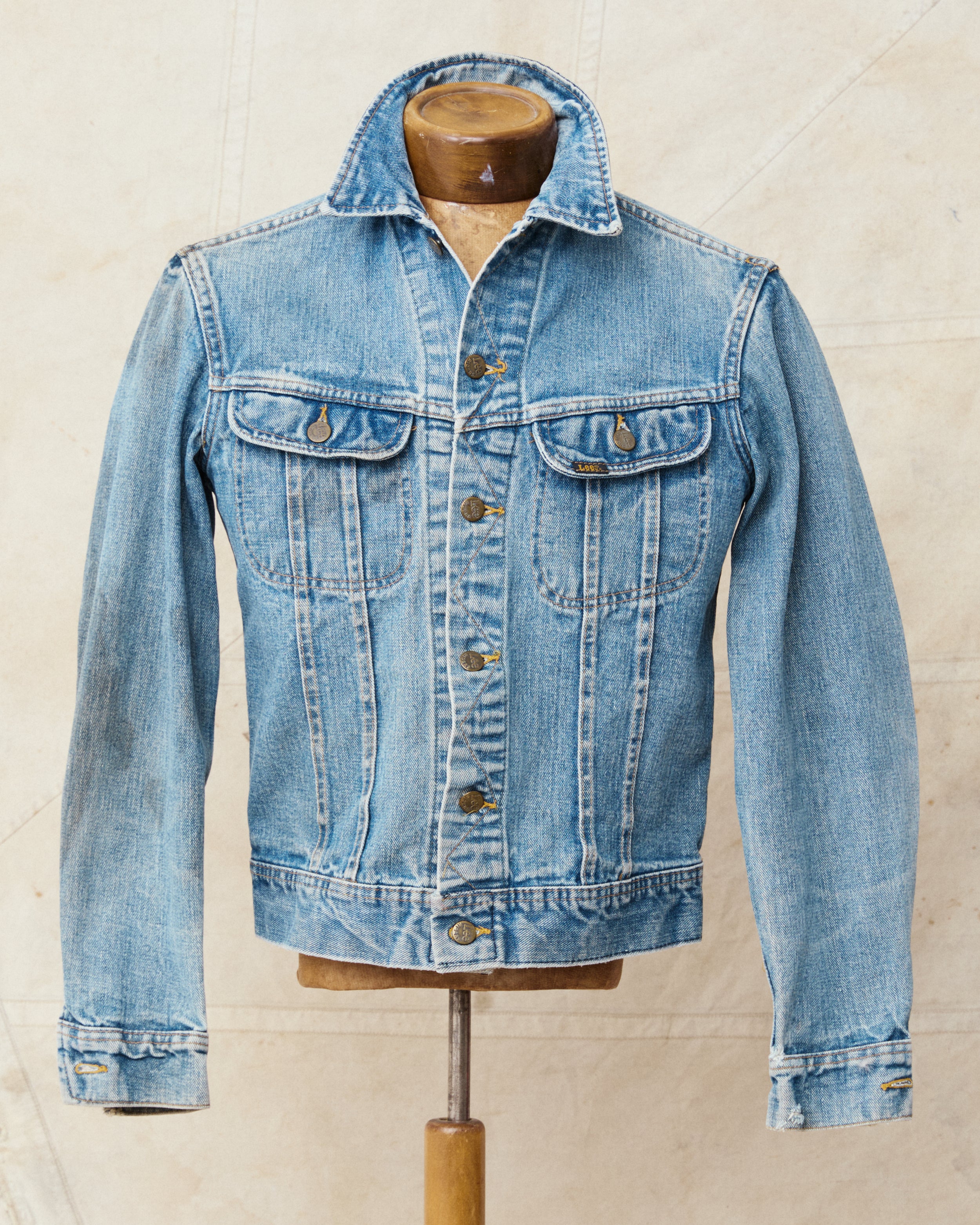 Vintage 70's Lee 101J Riders Denim Jacket Size 38 – Second Sunrise