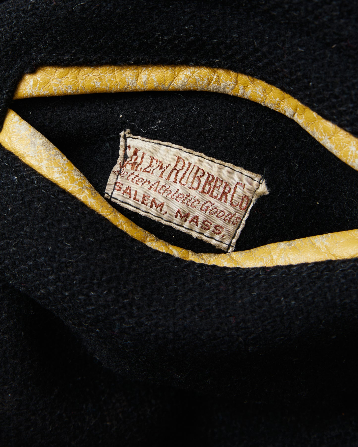 Vintage 1962 Salem Rubber Co Wool Varsity Jacket Small