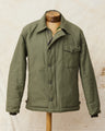 Second Hand Buzz Rickson's BR14956 Type A-2 Deck Jacket Olive Drab Large