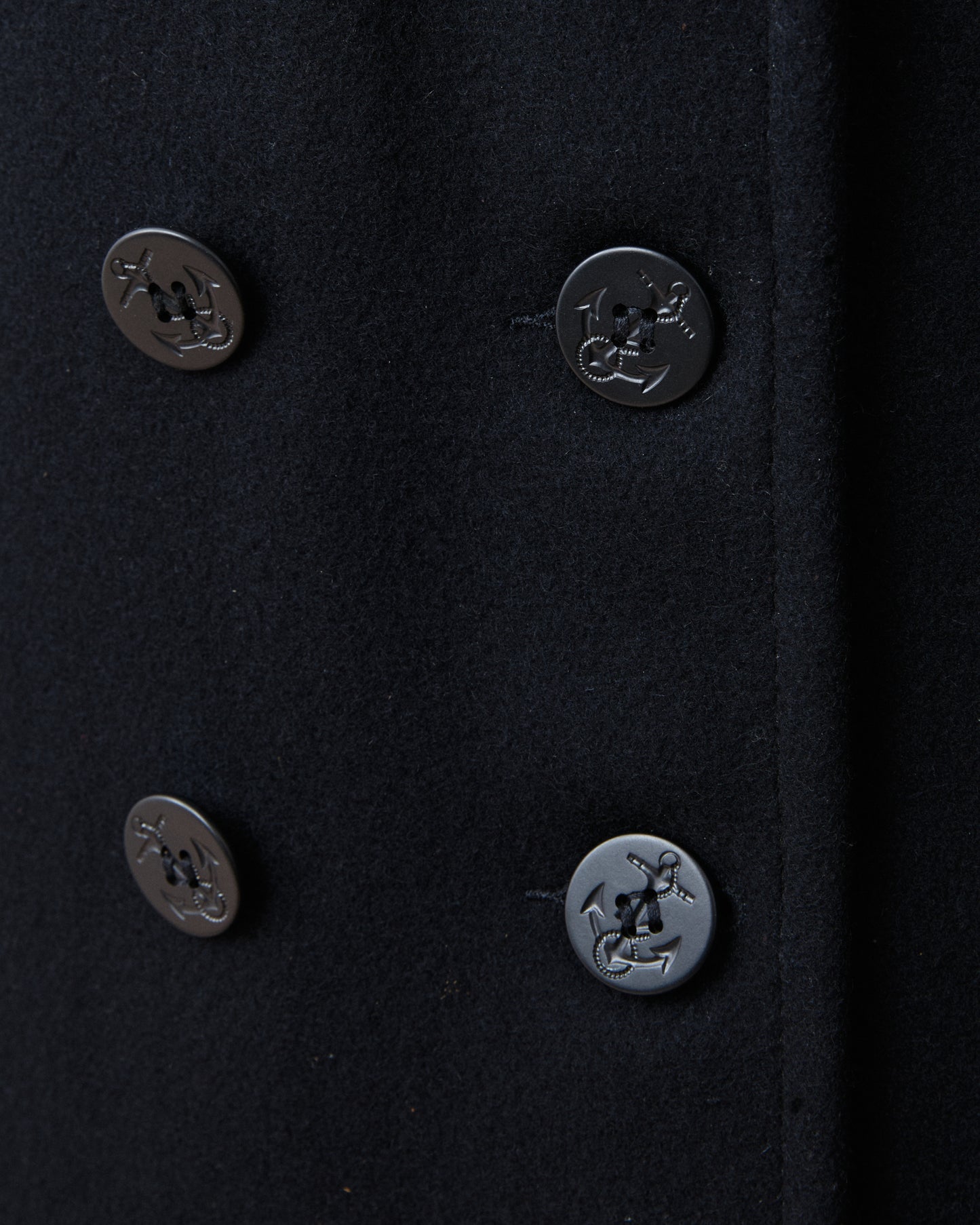 Second Hand Schott USN Wool Pea Coat Size 46