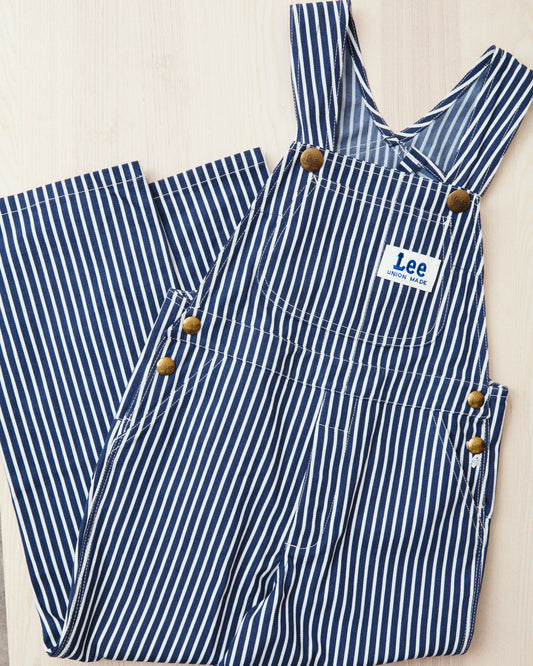 Second Hand Lee Buddy Lee Hickory Stripe Overall Made In Japan *Collectable Item* Size L