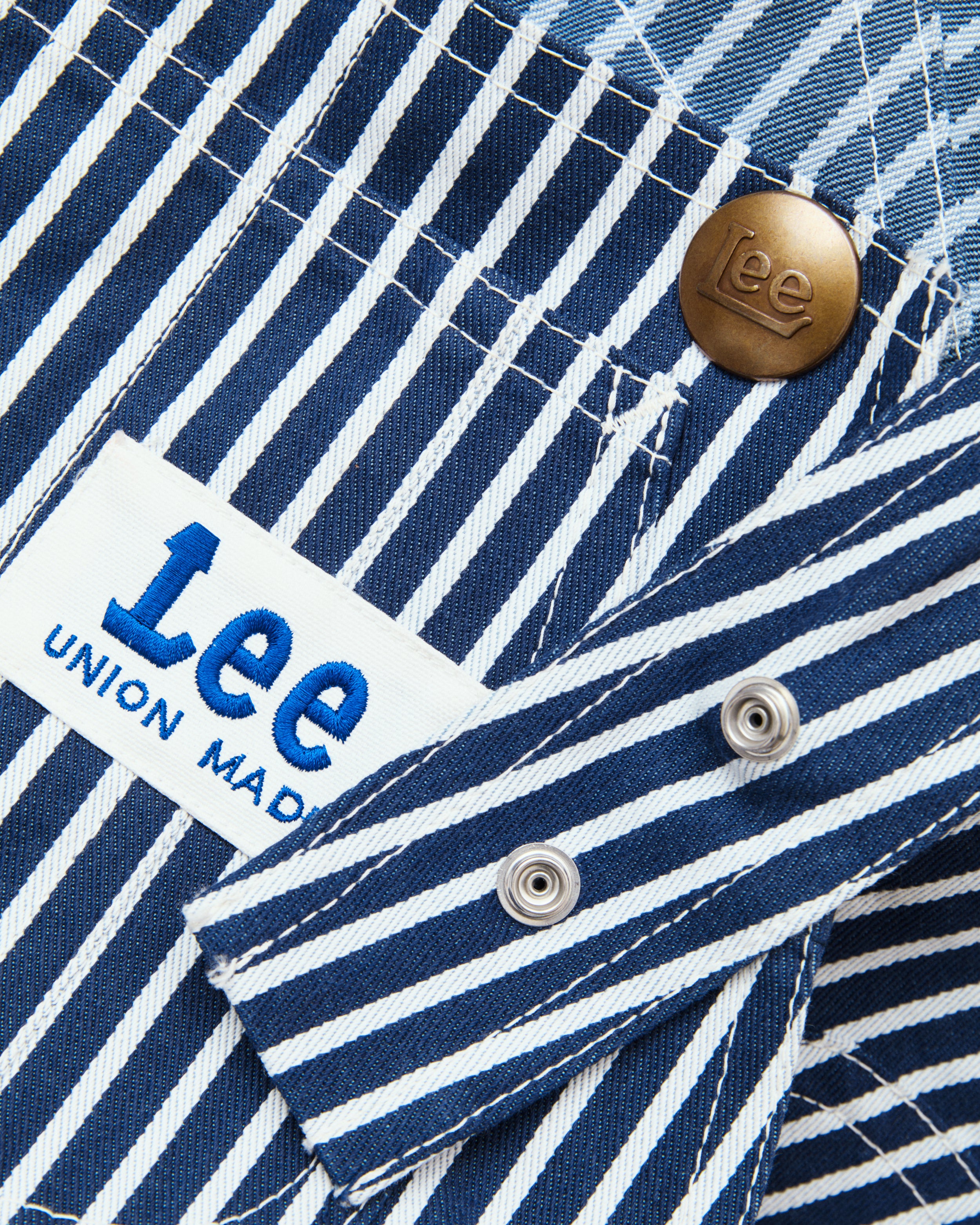 Second Hand Lee Buddy Lee Hickory Stripe Overall Made In Japan