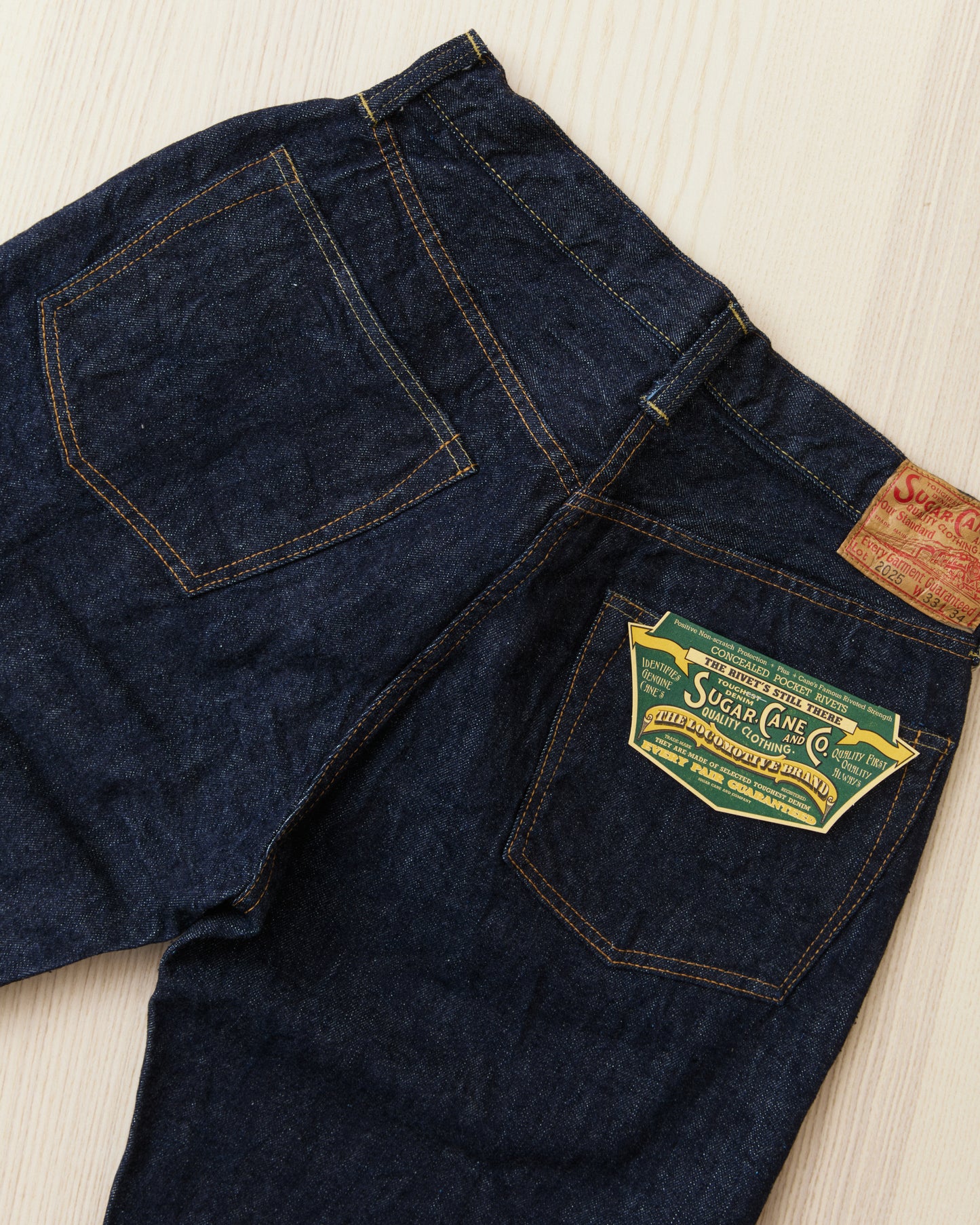 Sugar Cane & Co. SC42025 13oz. Denim Waist Overalls 2025 Model