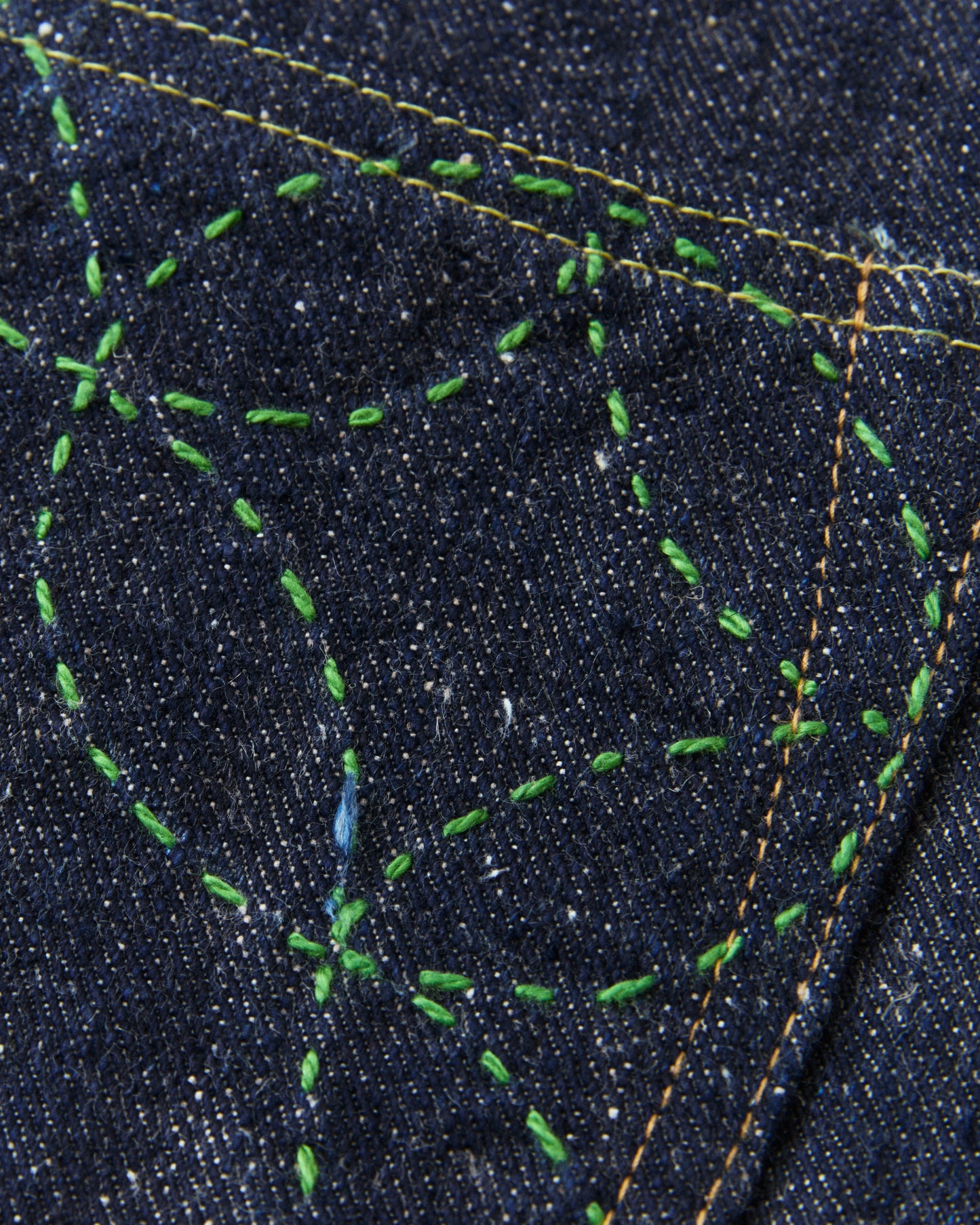 Sugar Cane & Co. SC40301A 14oz Okinawa One Wash Denim