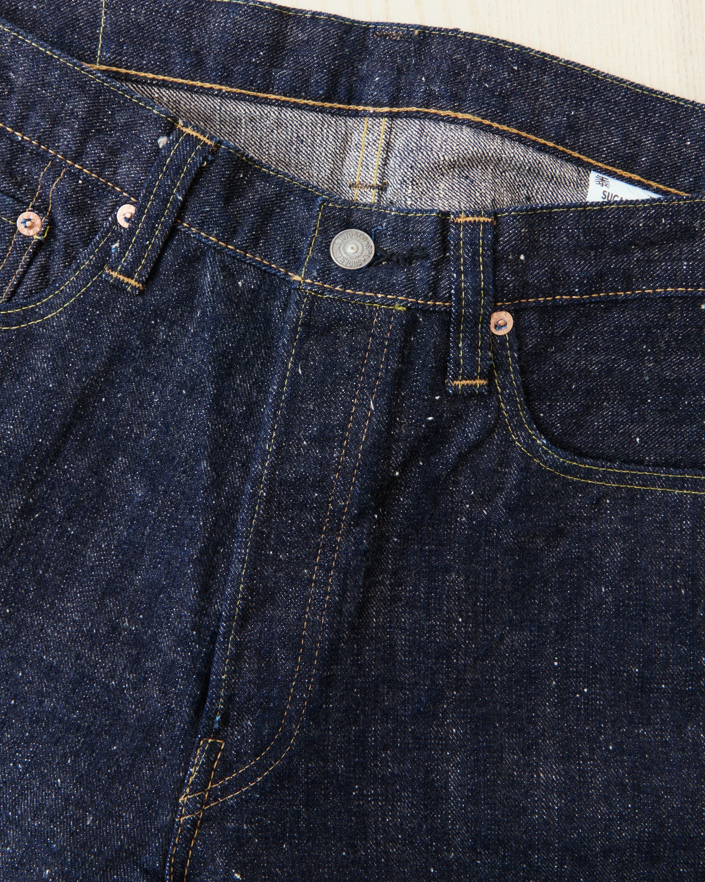 Sugar Cane & Co. SC40301A 14oz Okinawa One Wash Denim