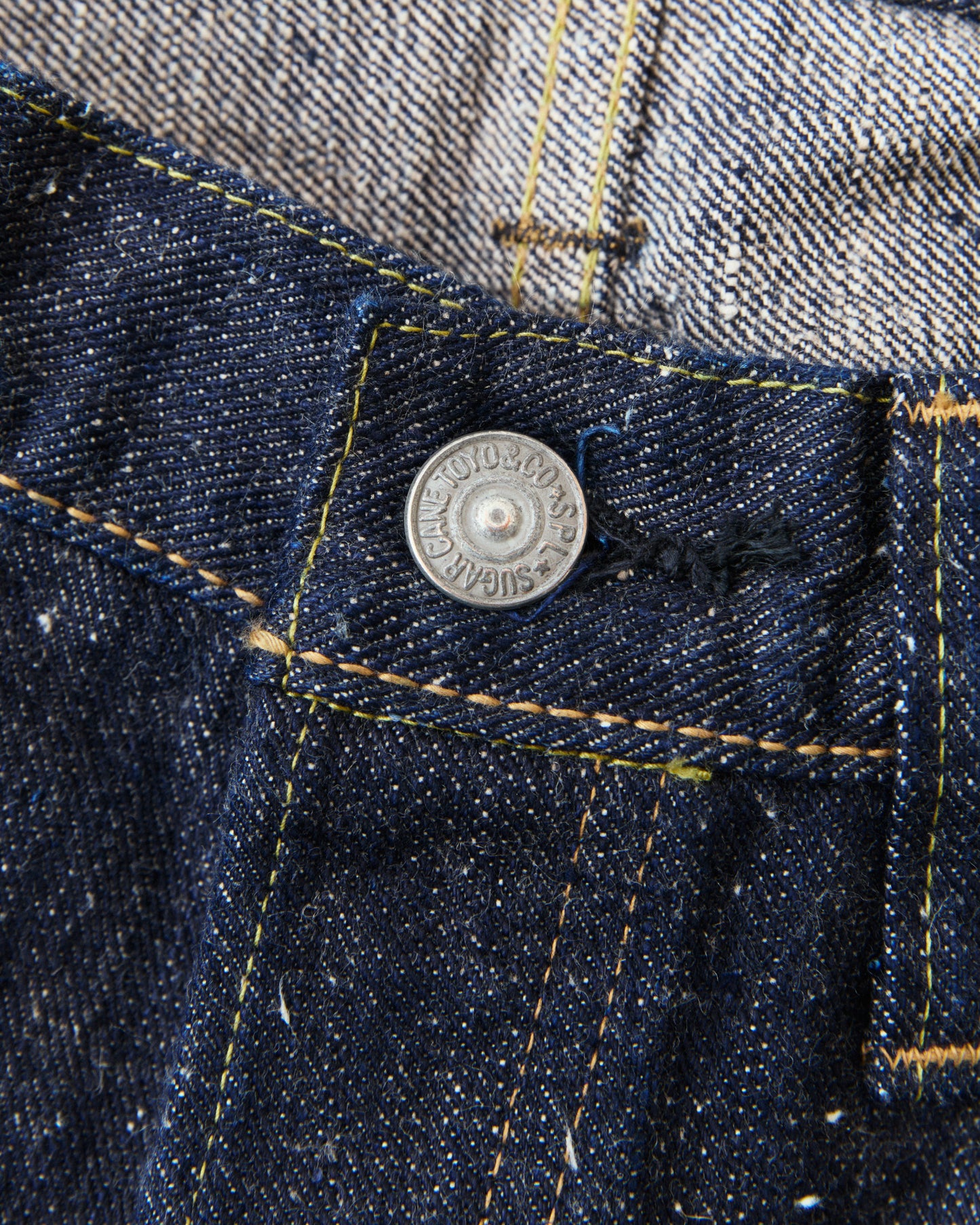 Sugar Cane & Co. SC40301A 14oz Okinawa One Wash Denim