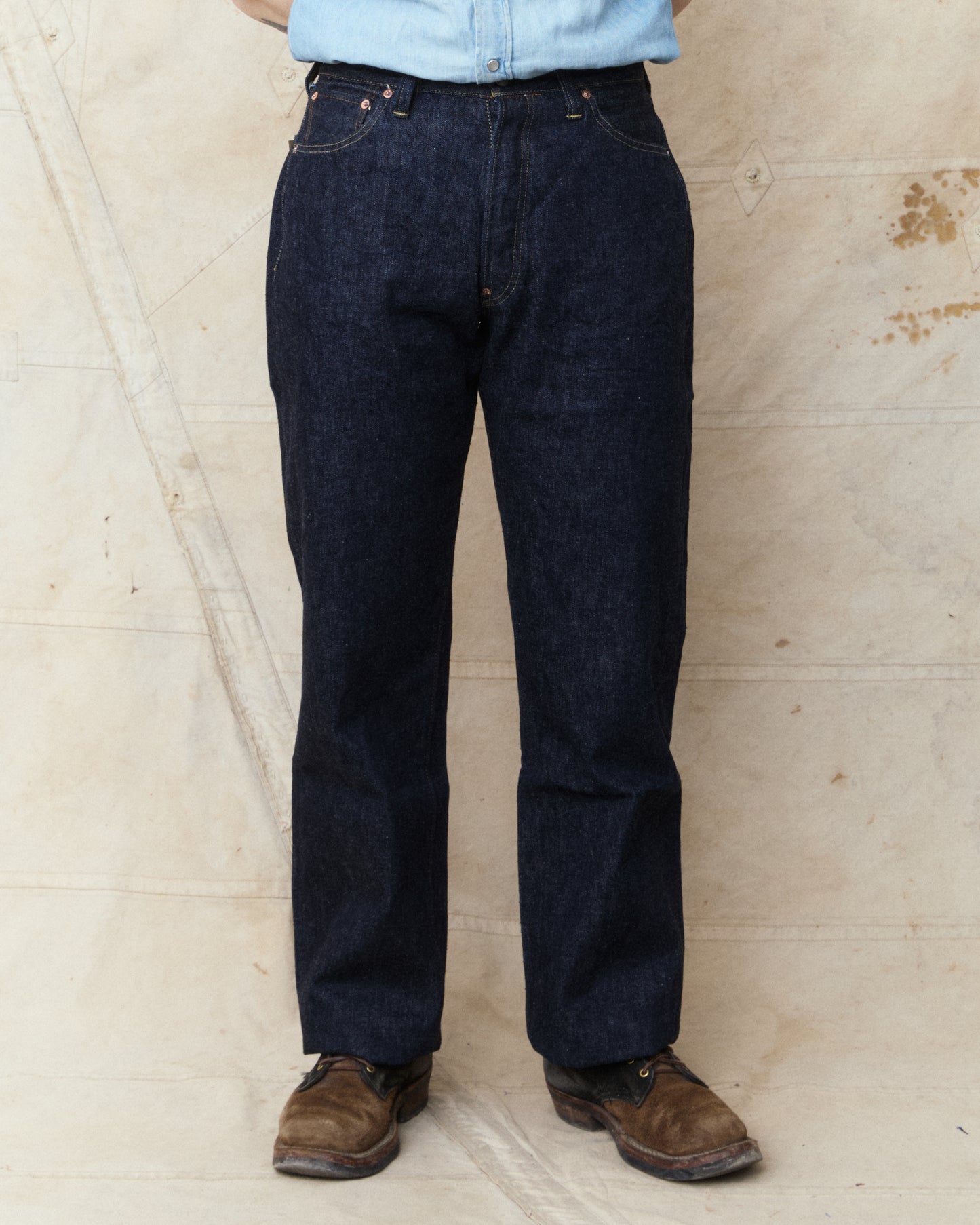 Sugar Cane & Co. SC42025 13oz. Denim Waist Overalls 2025 Model