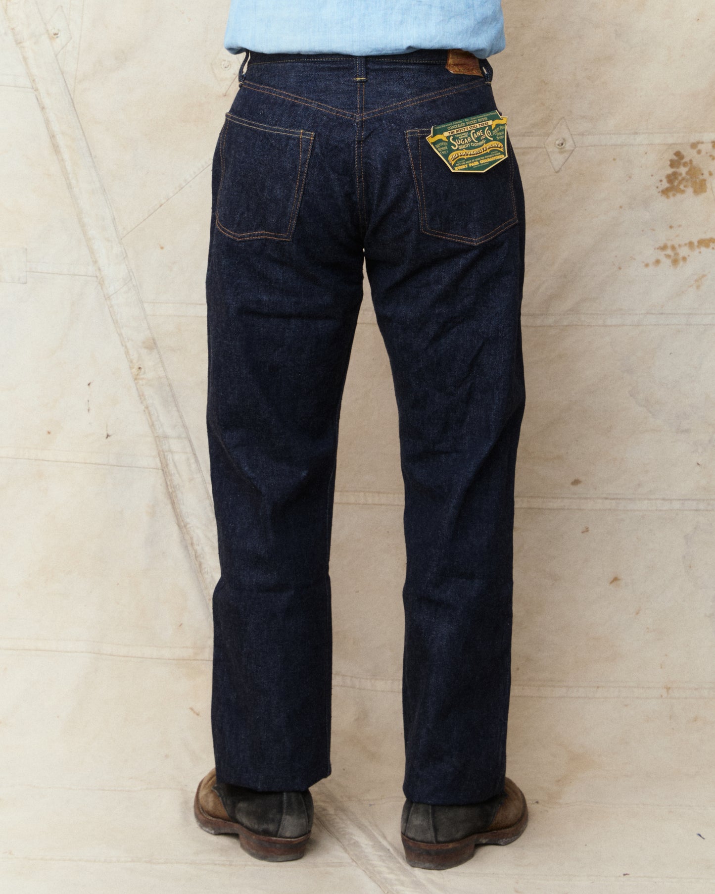 Sugar Cane & Co. SC42025 13oz. Denim Waist Overalls 2025 Model