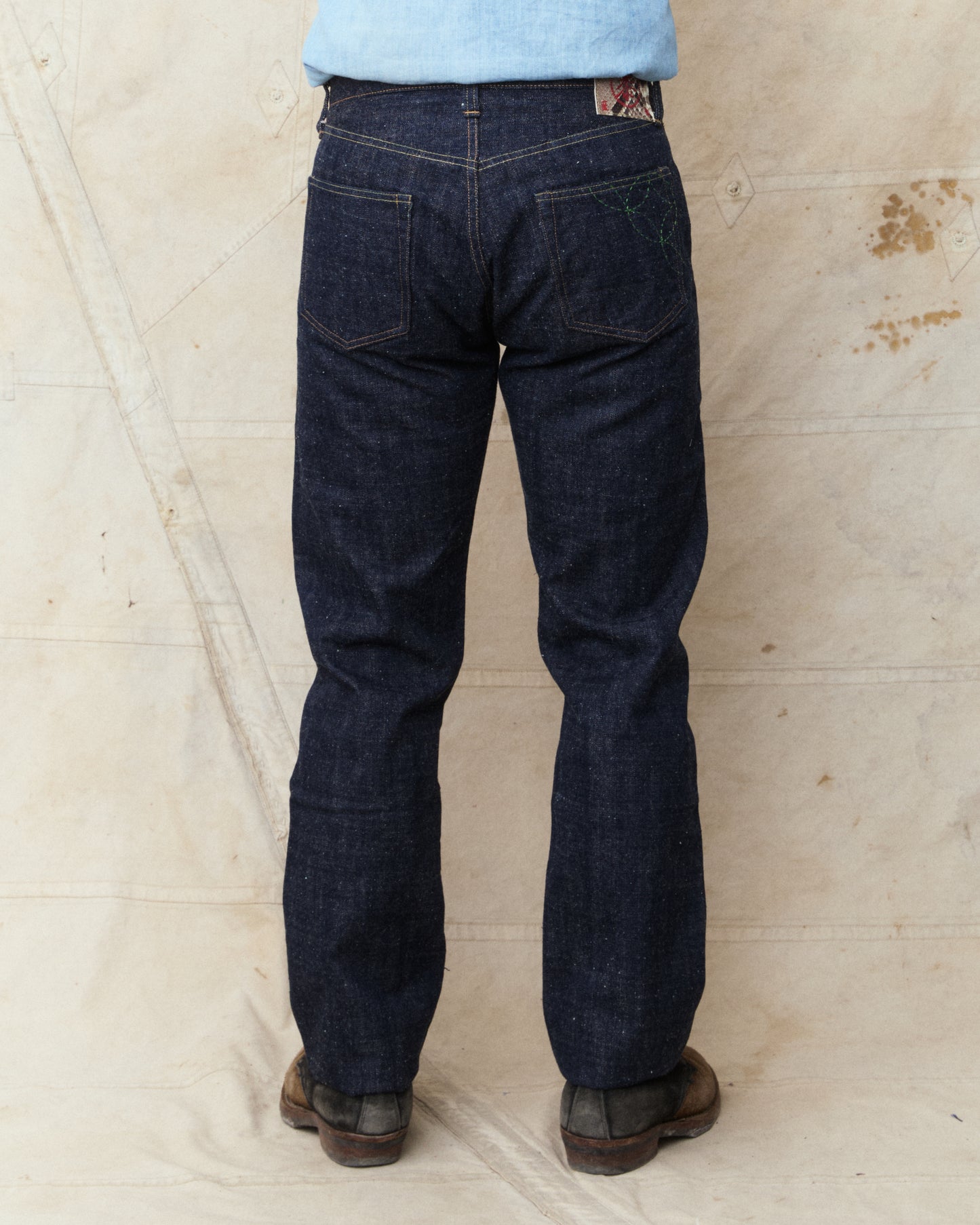 Sugar Cane & Co. SC40301A 14oz Okinawa One Wash Denim