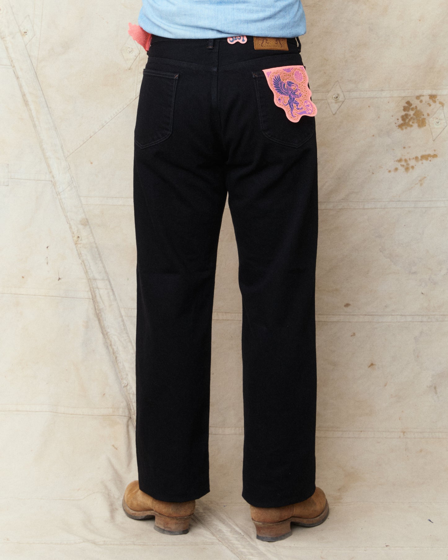 Indigofera Duke Jeans Gunpowder Soaked
