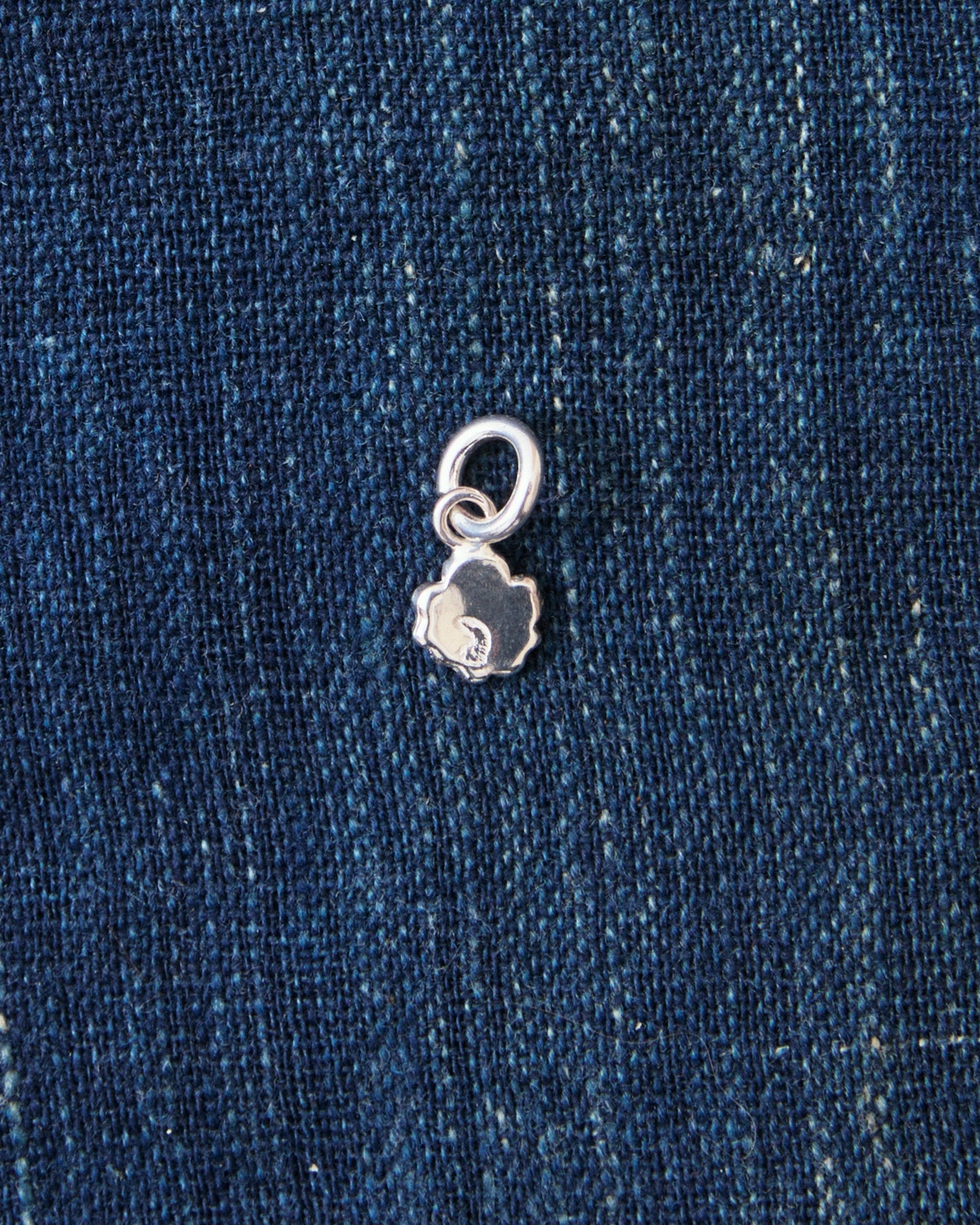 Larry Smith Karakusa Rose Silver Pendant X-Small NL-0184