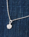 Larry Smith Karakusa Rose Silver Pendant Small NL-0183