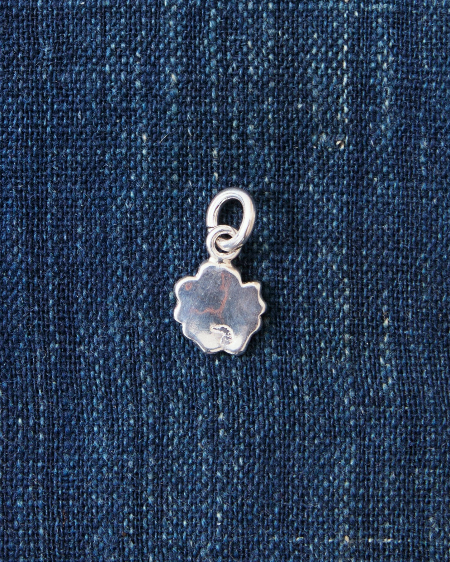 Larry Smith Karakusa Rose Silver Pendant Small NL-0183