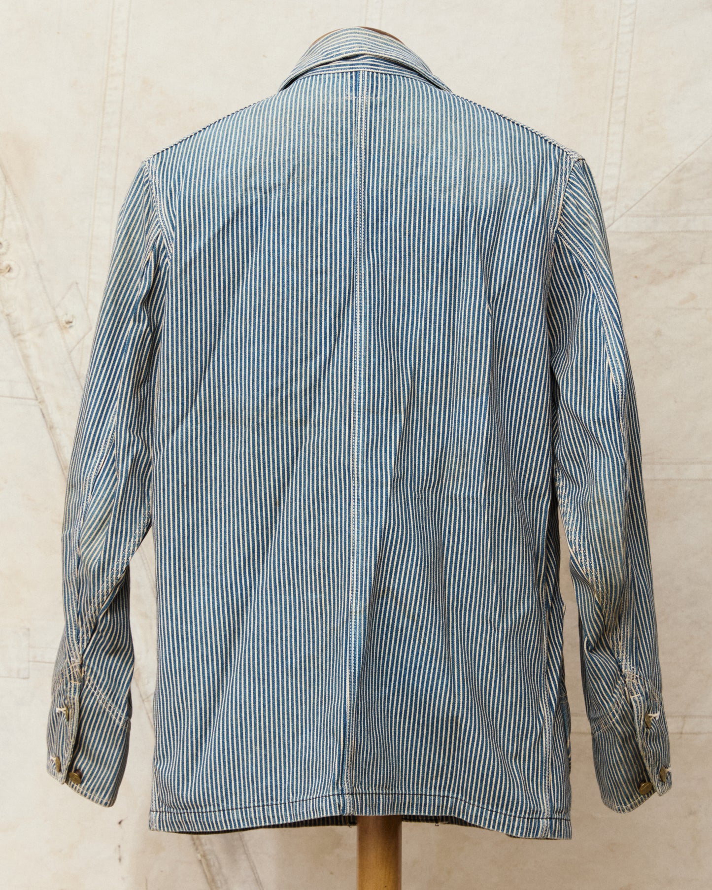 Second Hand Lee Originals 91 -J Hickory Stripe Loco Jacket Size 38