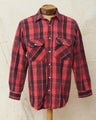 Vintage Oshkosh B'gosh Red Plaid Flannel Shirt