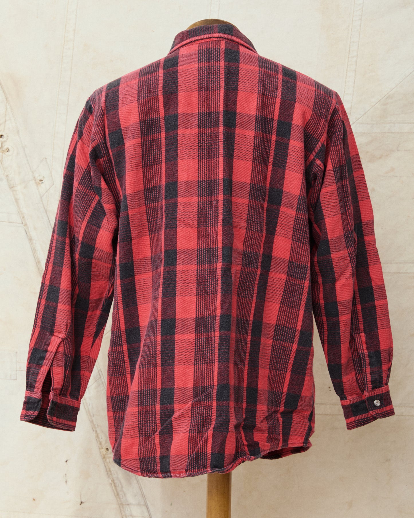 Vintage Oshkosh B'gosh Red Plaid Flannel Shirt
