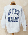 Vintage 90's Champion Reverse Weave Sweatshirt Air Force Academy Gray Melange XL