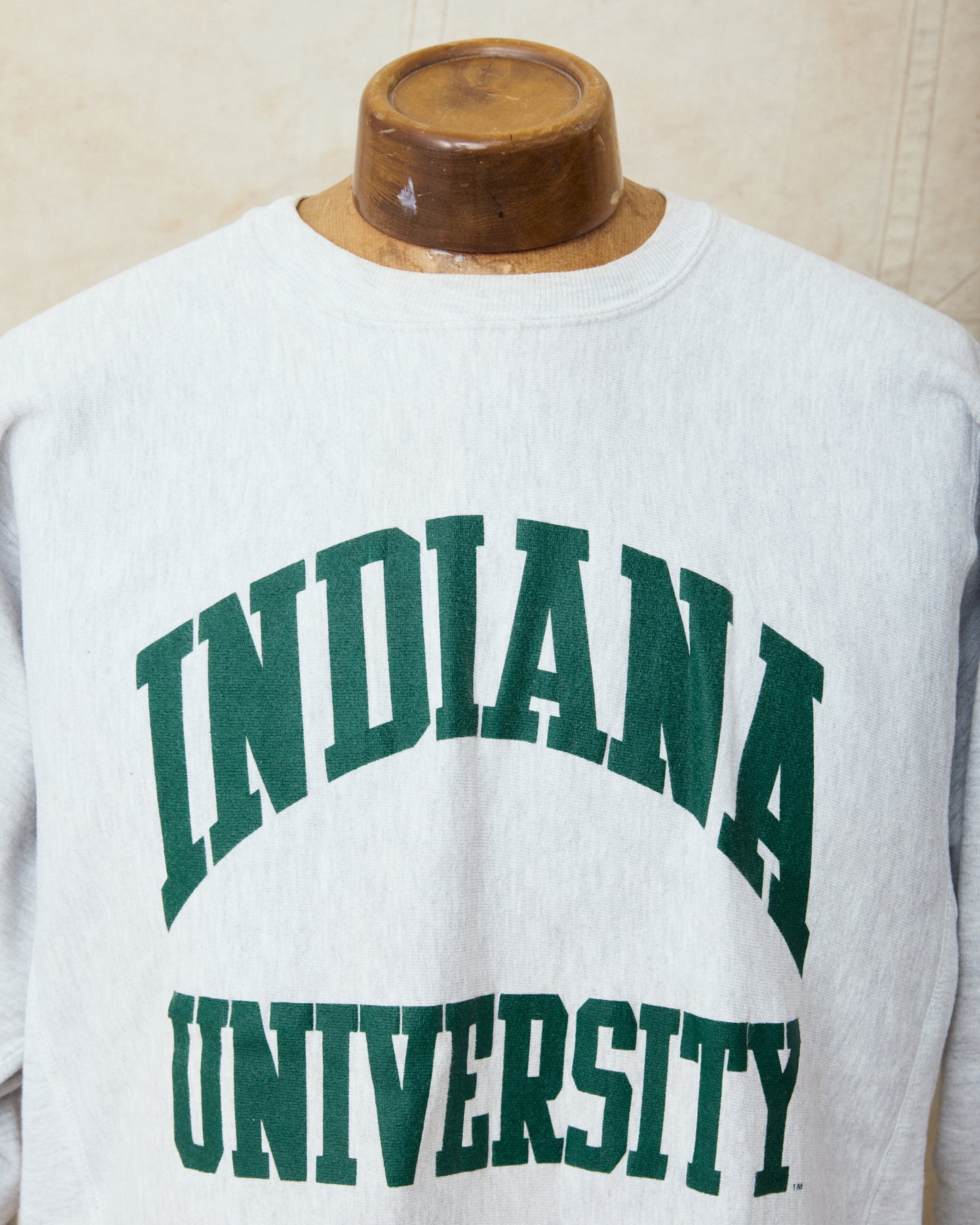 Vintage 90's Champion Reverse Weave Sweatshirt Indiana University Gray Melange XL