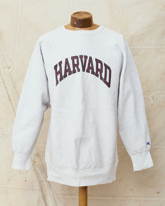 Vintage 90's Champion Reverse Weave Sweatshirt Harvard Gray Melange XXL
