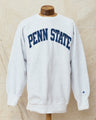 Vintage 90's Champion Reverse Weave Sweatshirt Penn State Gray Melange XXL