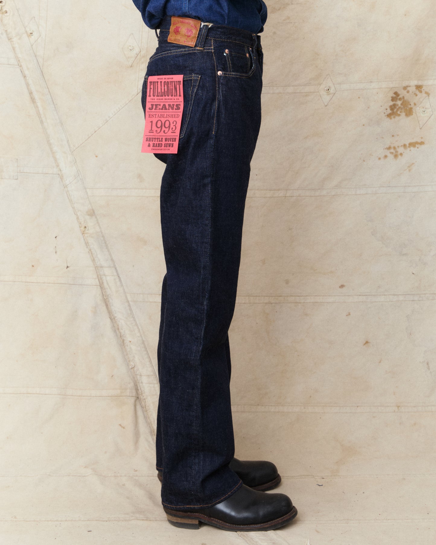 Fullcount 0105W Wide Indigo Denim