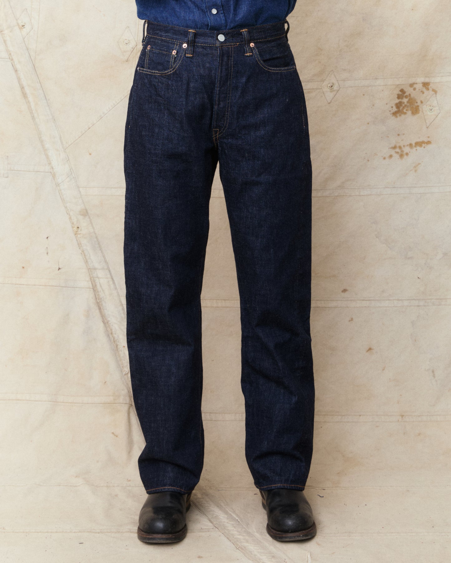 Fullcount 0105W Wide Indigo Denim