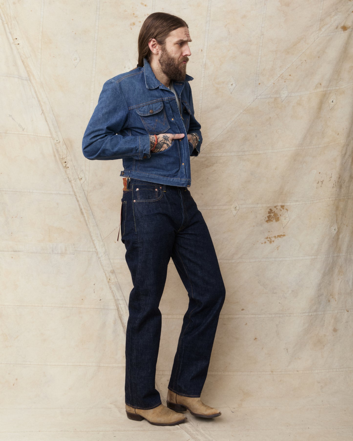 Fullcount 1101W Indigo Straight Denim