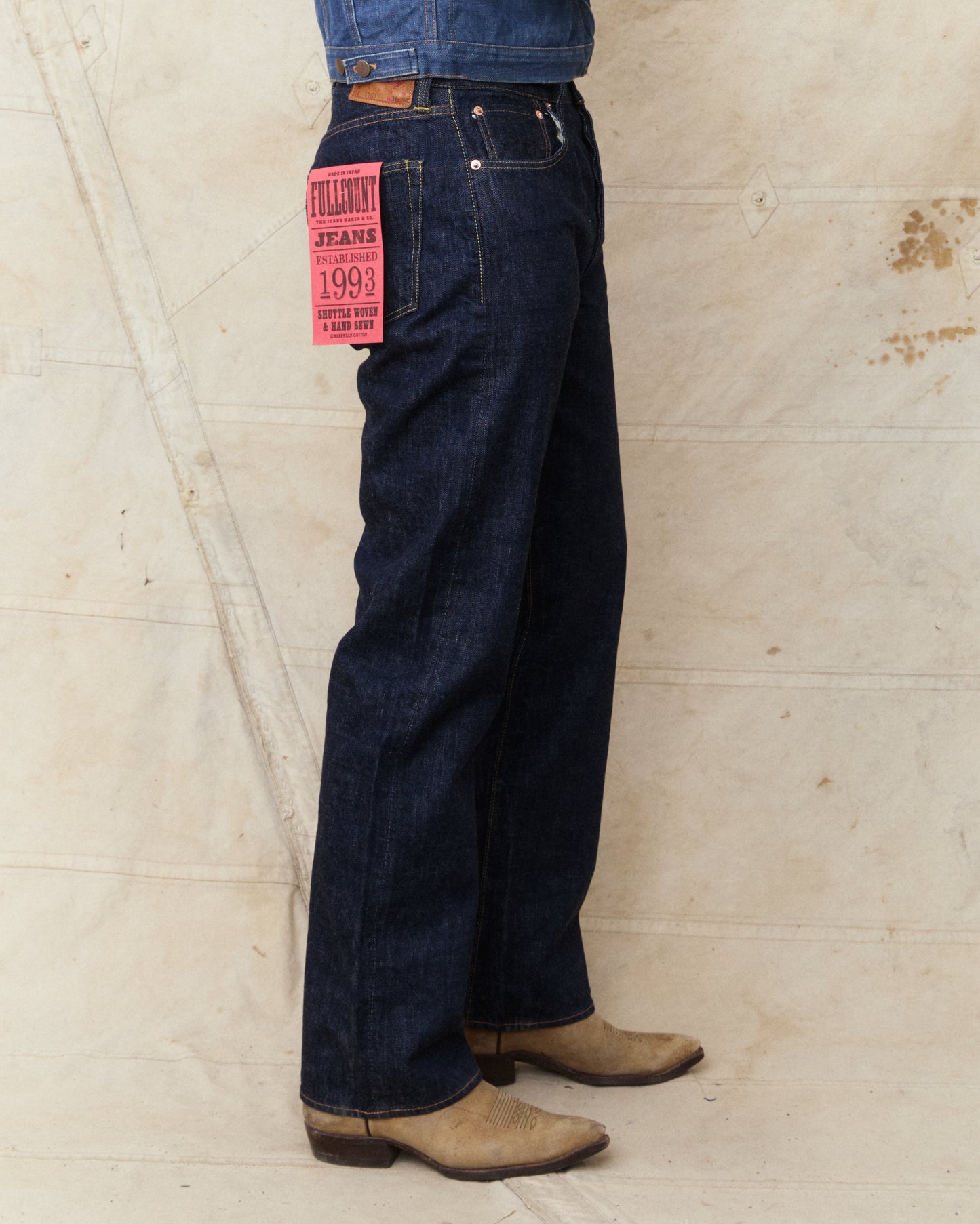 Fullcount 1101W Indigo Straight Denim