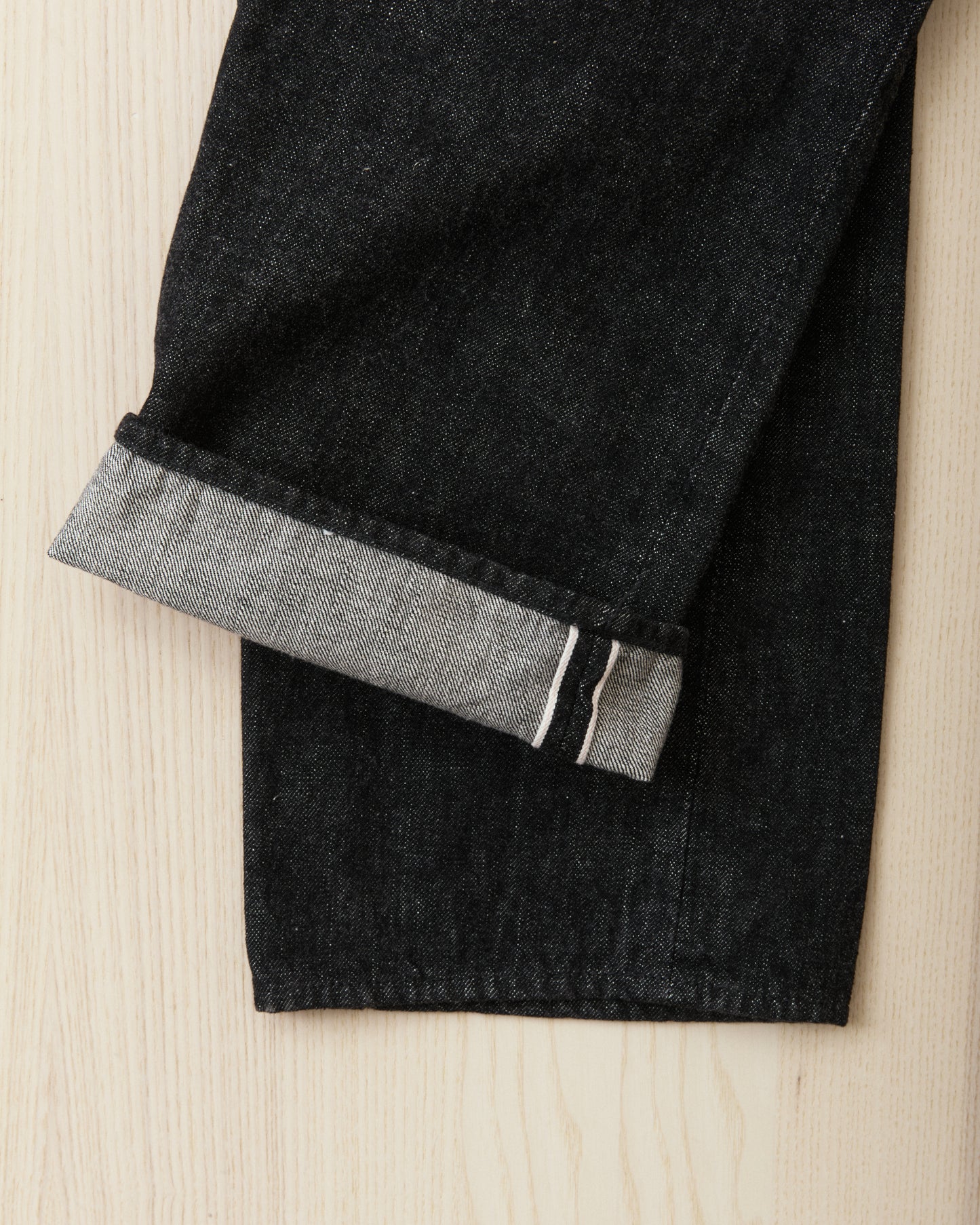 Fullcount 1101BK Straight Black Selvedge Denim