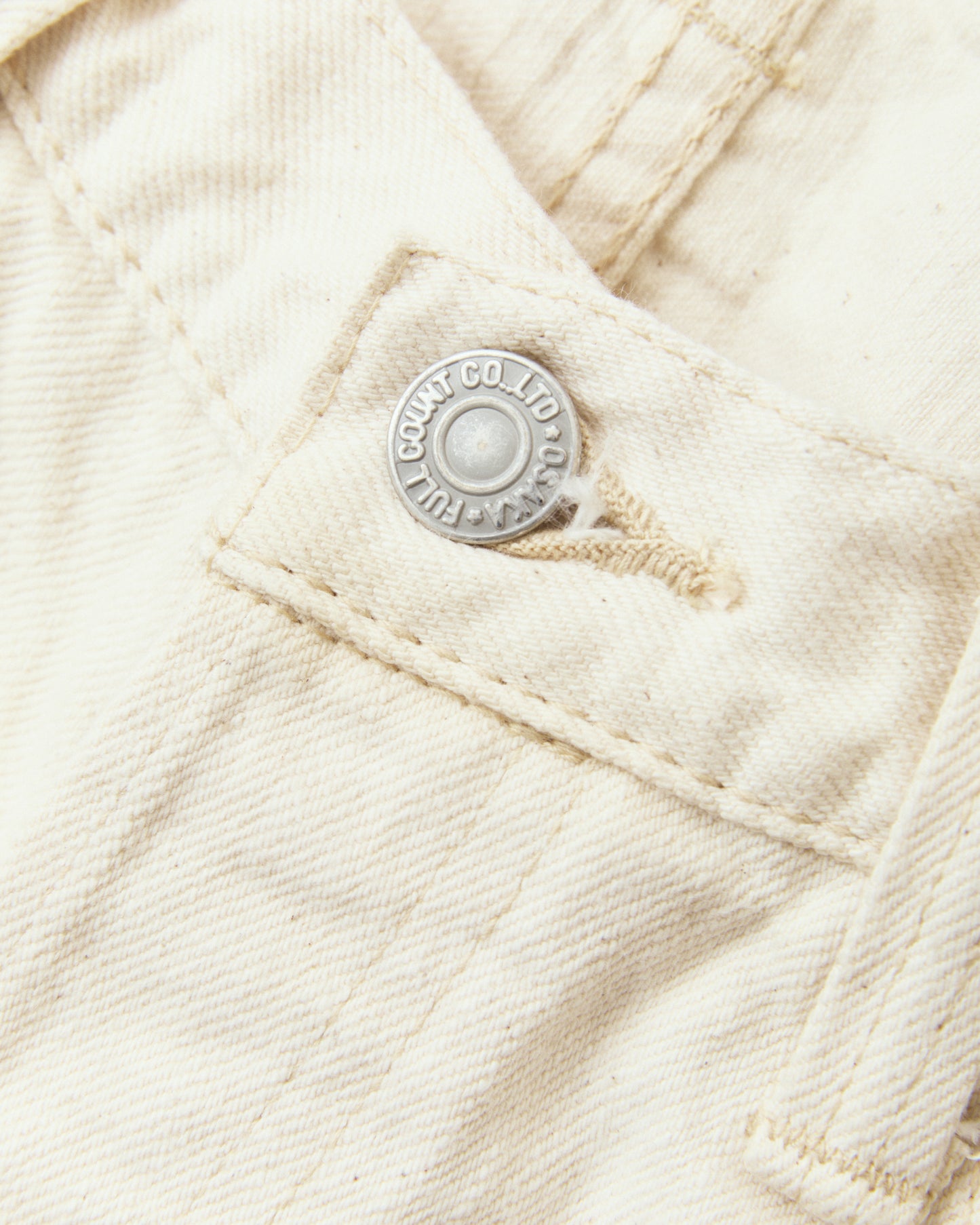 Fullcount 0105EC Wide Ecru Selvedge Denim