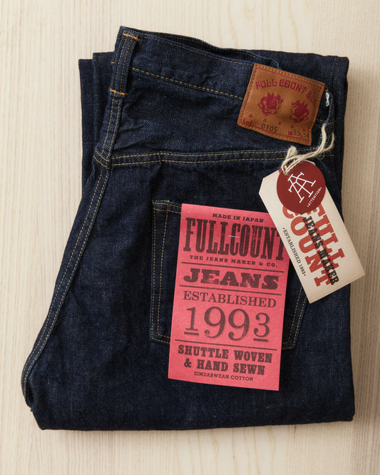 Fullcount 0105W Wide Indigo Denim