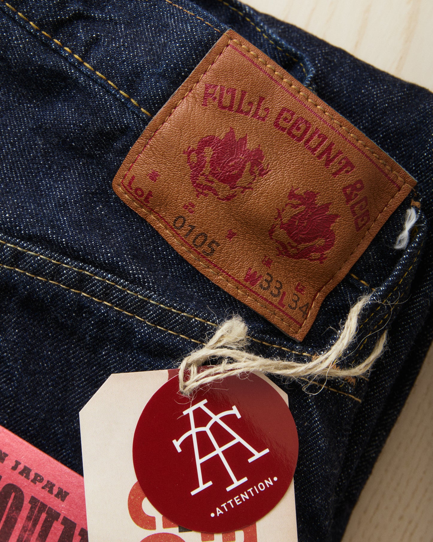 Fullcount 0105W Wide Indigo Denim