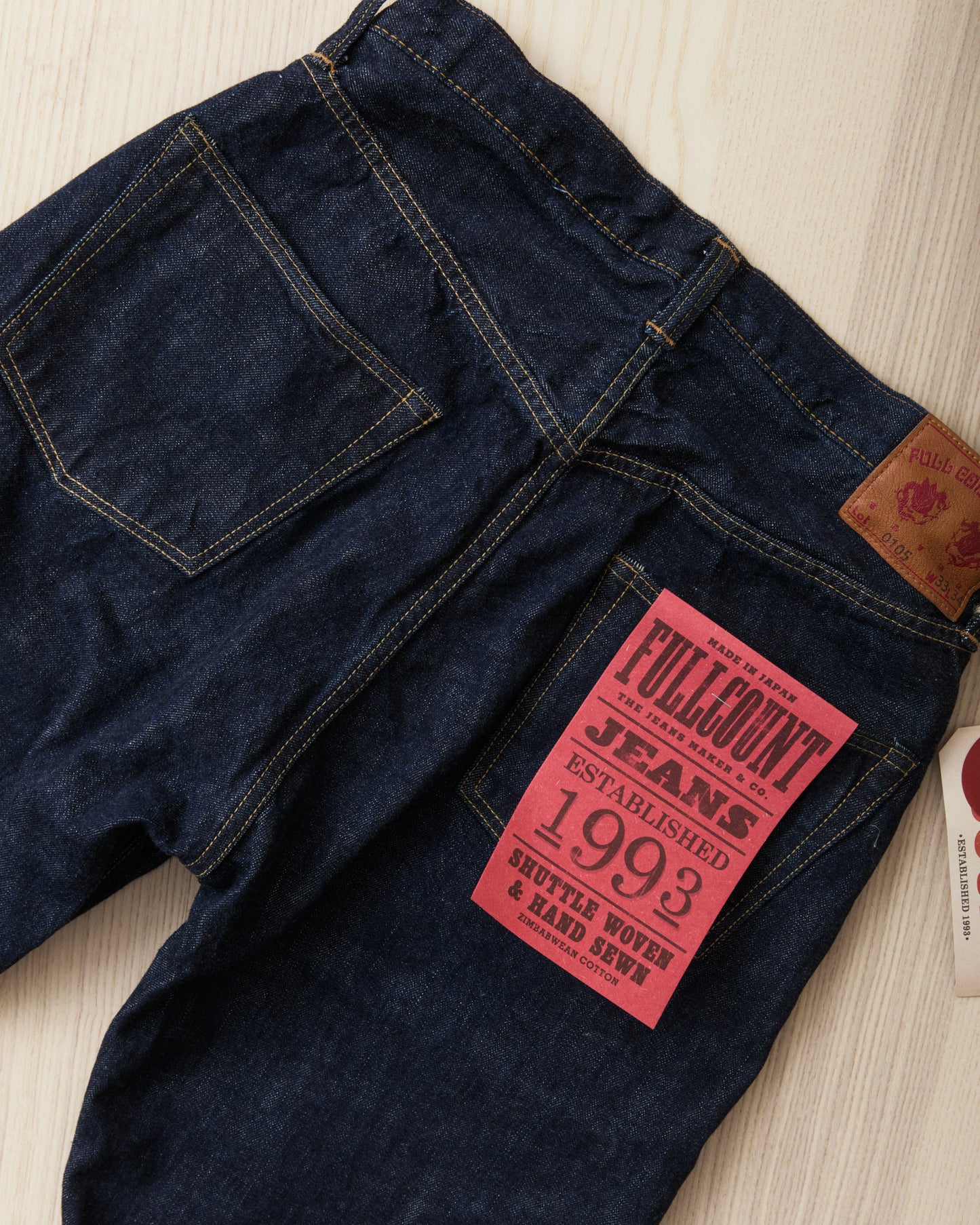 Fullcount 0105W Wide Indigo Denim