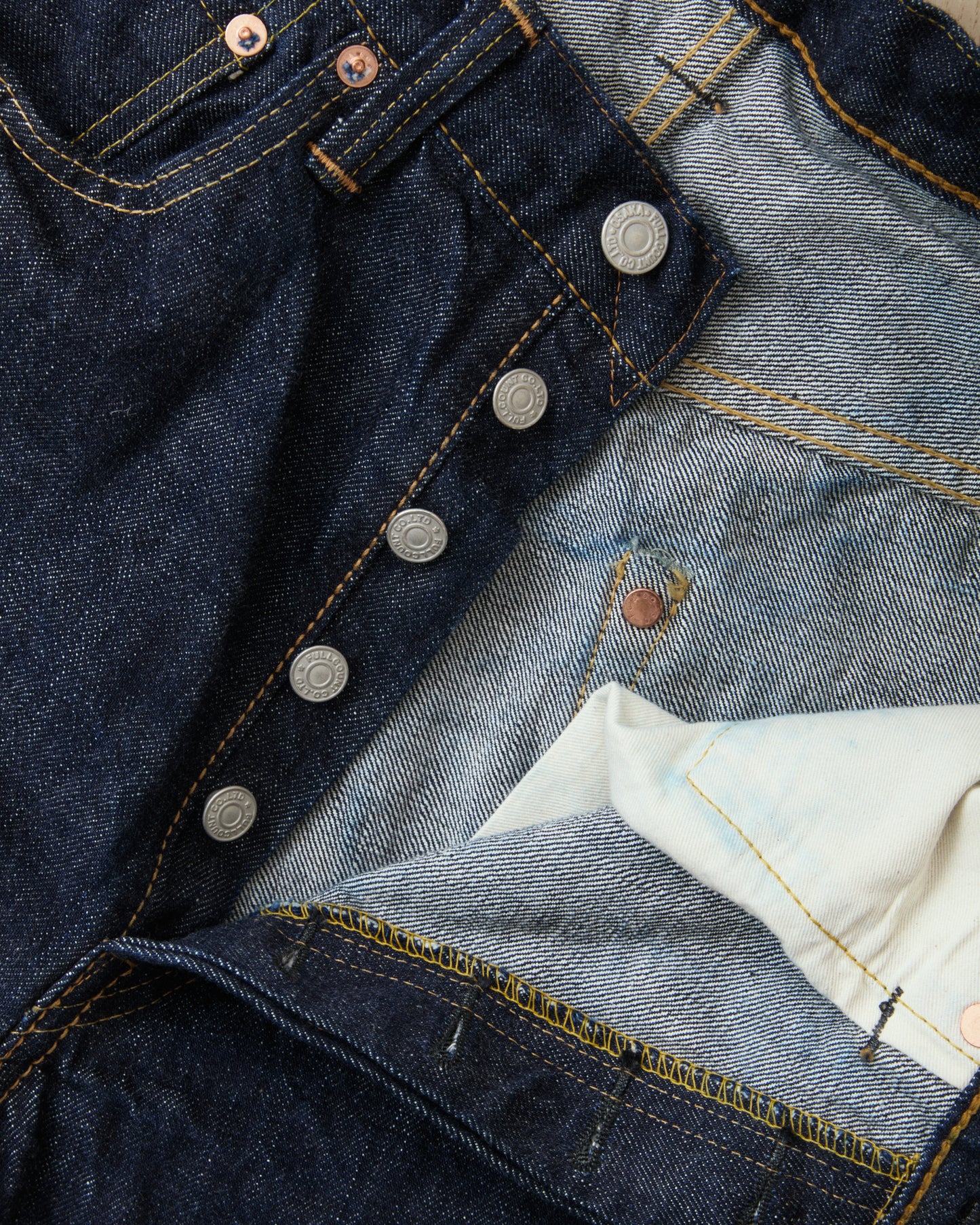 Fullcount 0105W Wide Indigo Denim