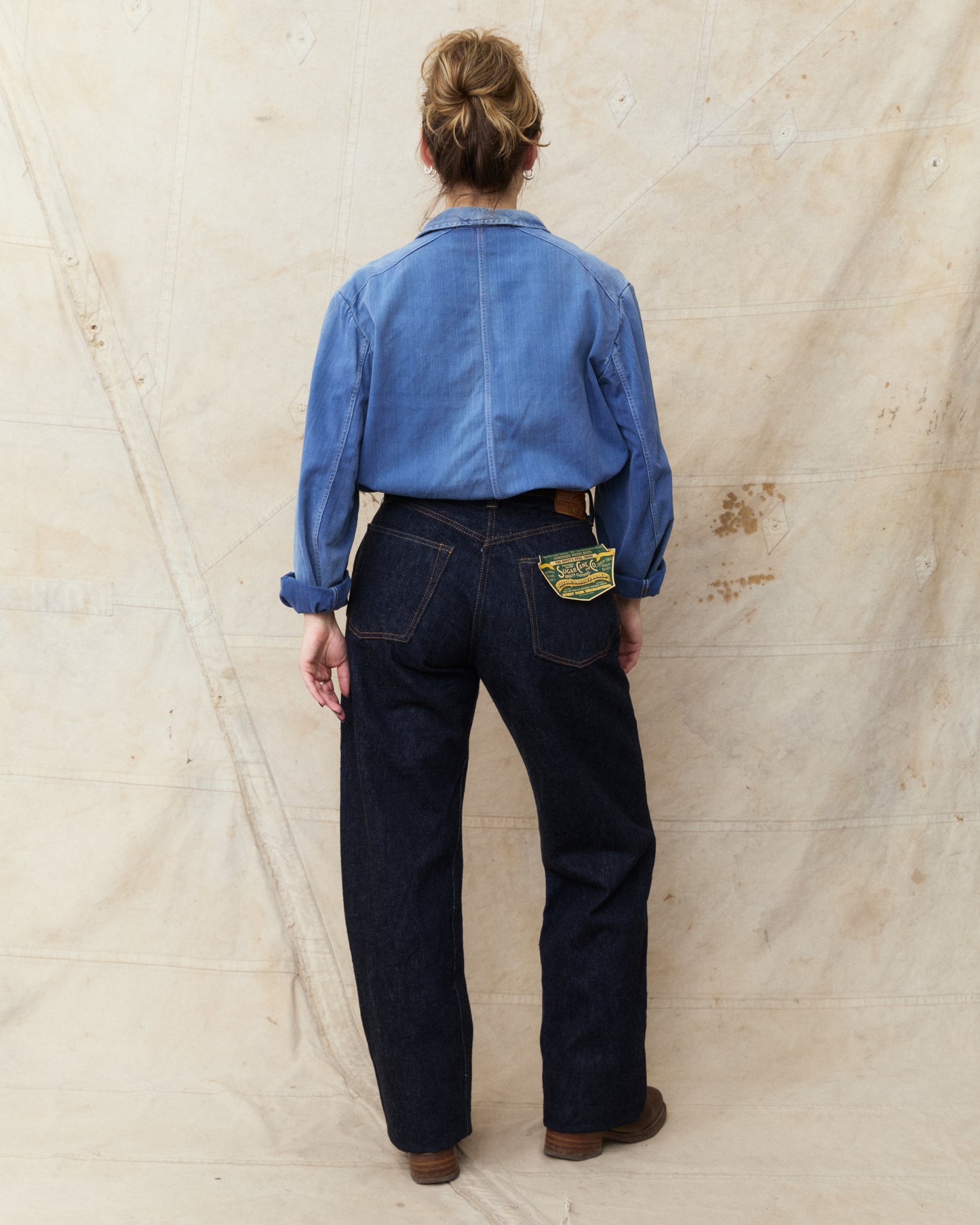 Sugar Cane & Co. SC42025 13oz. Denim Waist Overalls 2025 Model