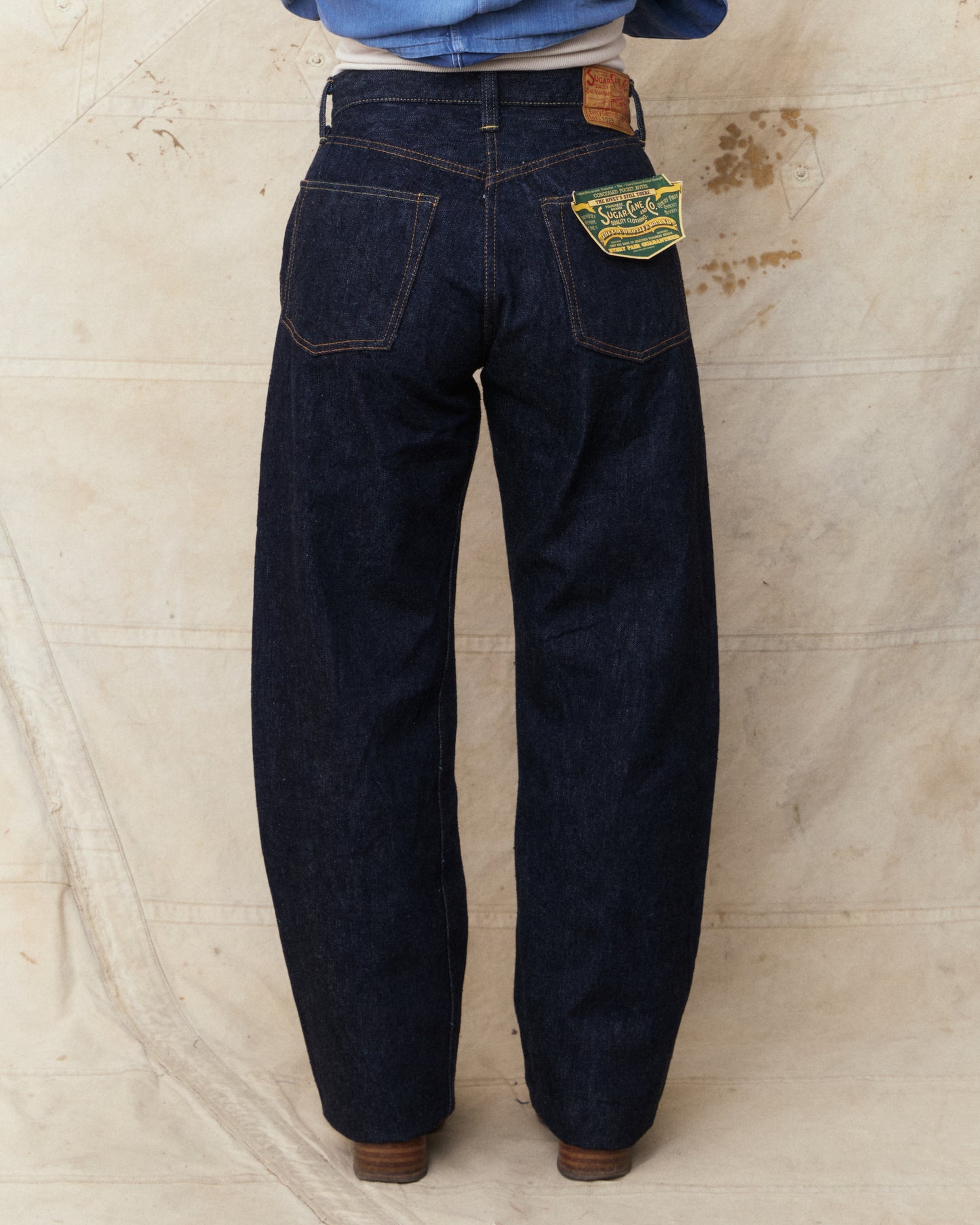Sugar Cane & Co. SC42025 13oz. Denim Waist Overalls 2025 Model