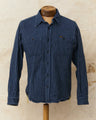 Second Hand Iron Heart Ultra Heavy Flannel Navy Size M