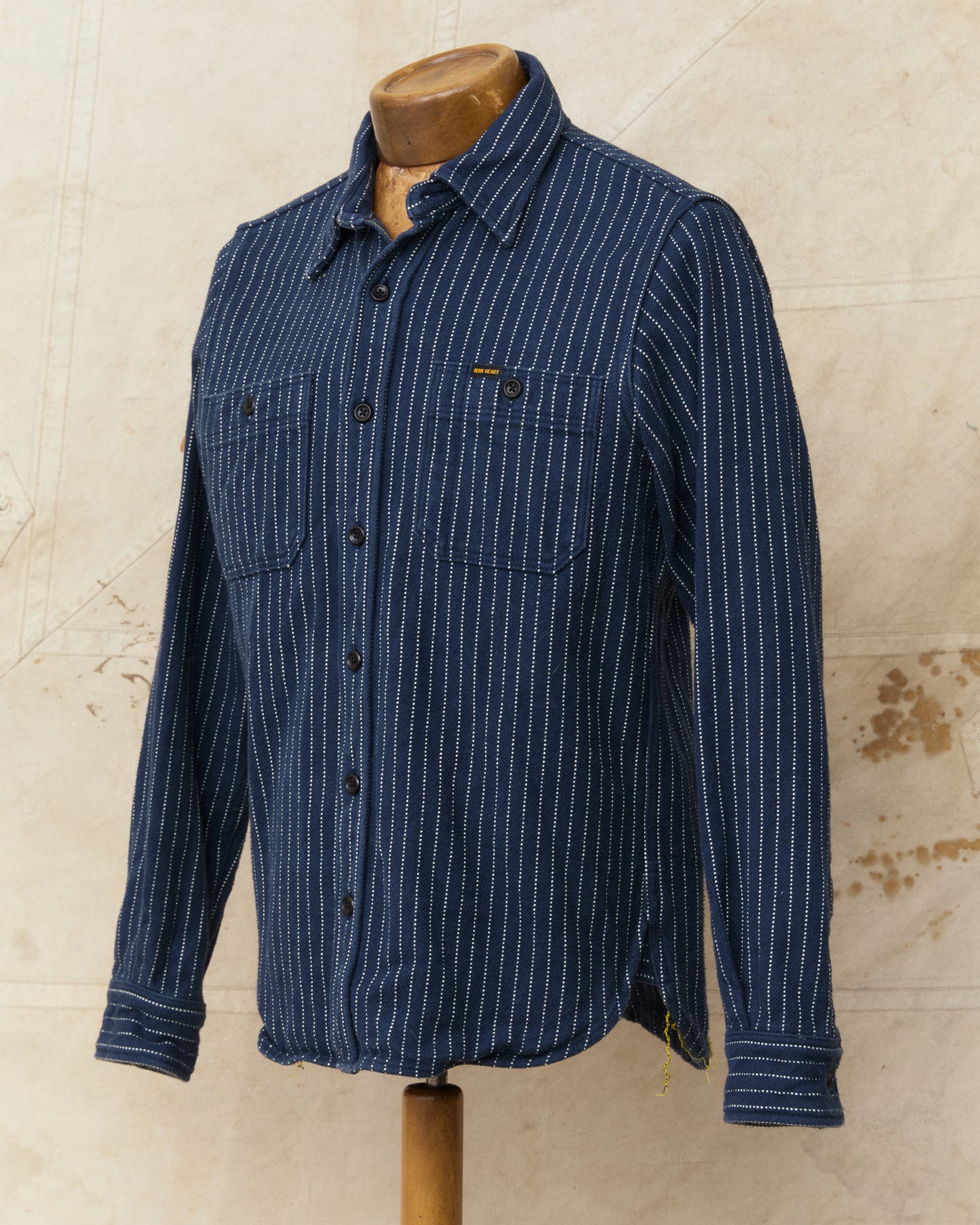 Second Hand Iron Heart Ultra Heavy Flannel Navy Size M