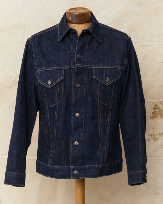 Second Hand Sugar Cane & Co 1962 Type 3 Selvedge Denim Jacket Size 42