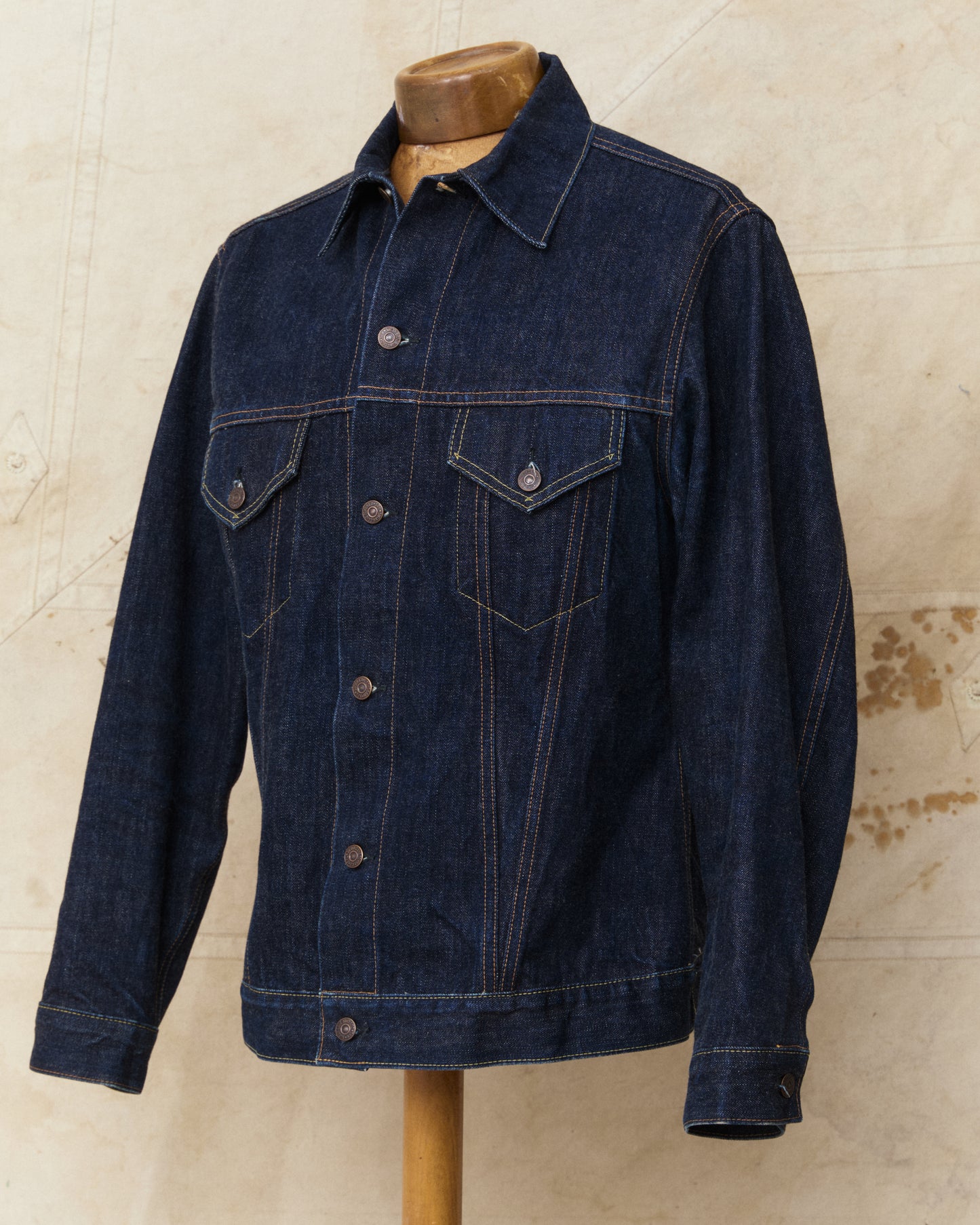 Second Hand Sugar Cane & Co 1962 Type 3 Selvedge Denim Jacket Size 42