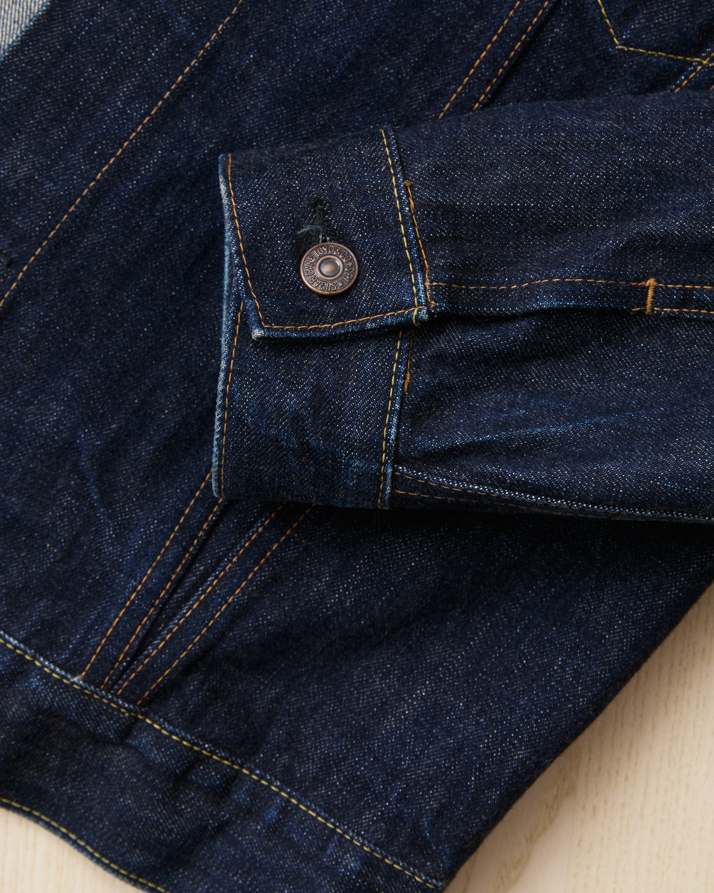 Second Hand Sugar Cane & Co 1962 Type 3 Selvedge Denim Jacket Size 42