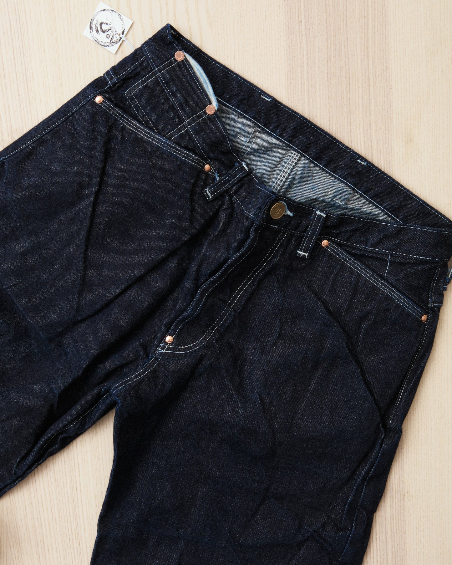 Tender Type 136 Oxford Jeans 16 oz Rinsed Selvage Denim