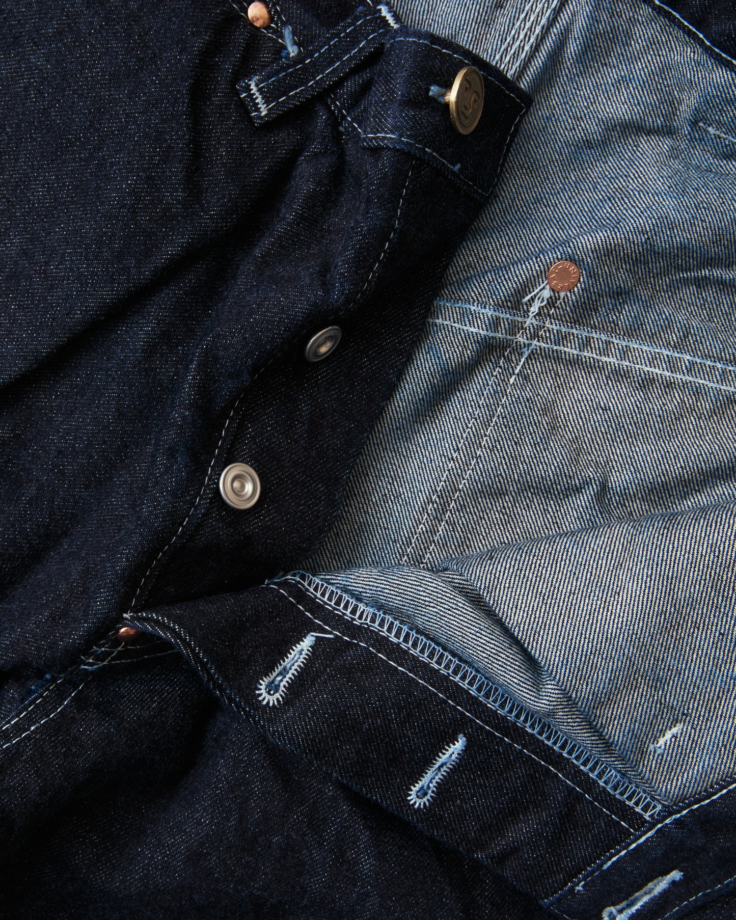 Tender Type 136 Oxford Jeans 16 oz Rinsed Selvage Denim