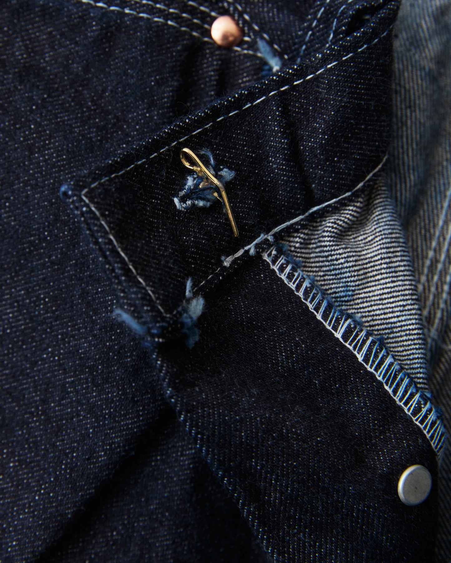 Tender Type 136 Oxford Jeans 16 oz Rinsed Selvage Denim